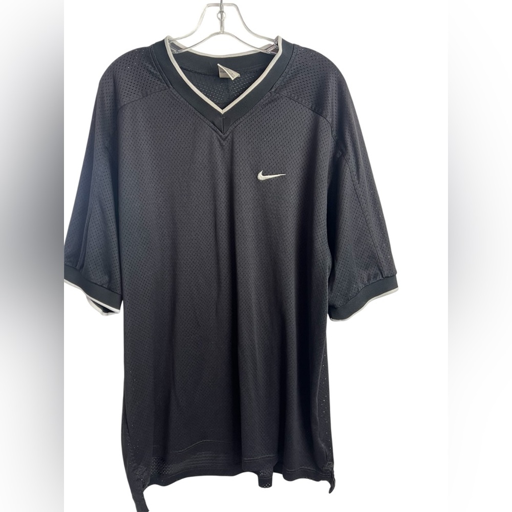 Nike Black V-Neck Men's Jersey Size L